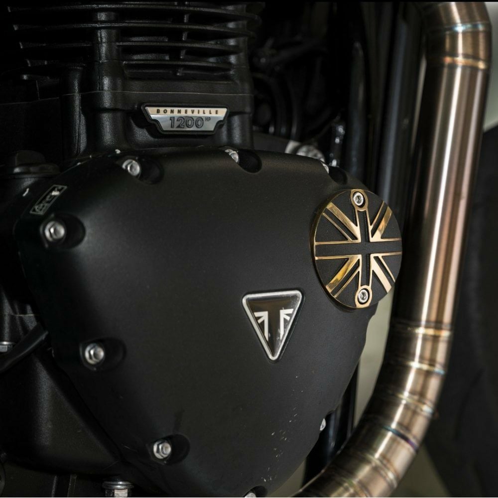 Motone ポイントカバー トライアンフ 水冷ツイン ユニオンジャック