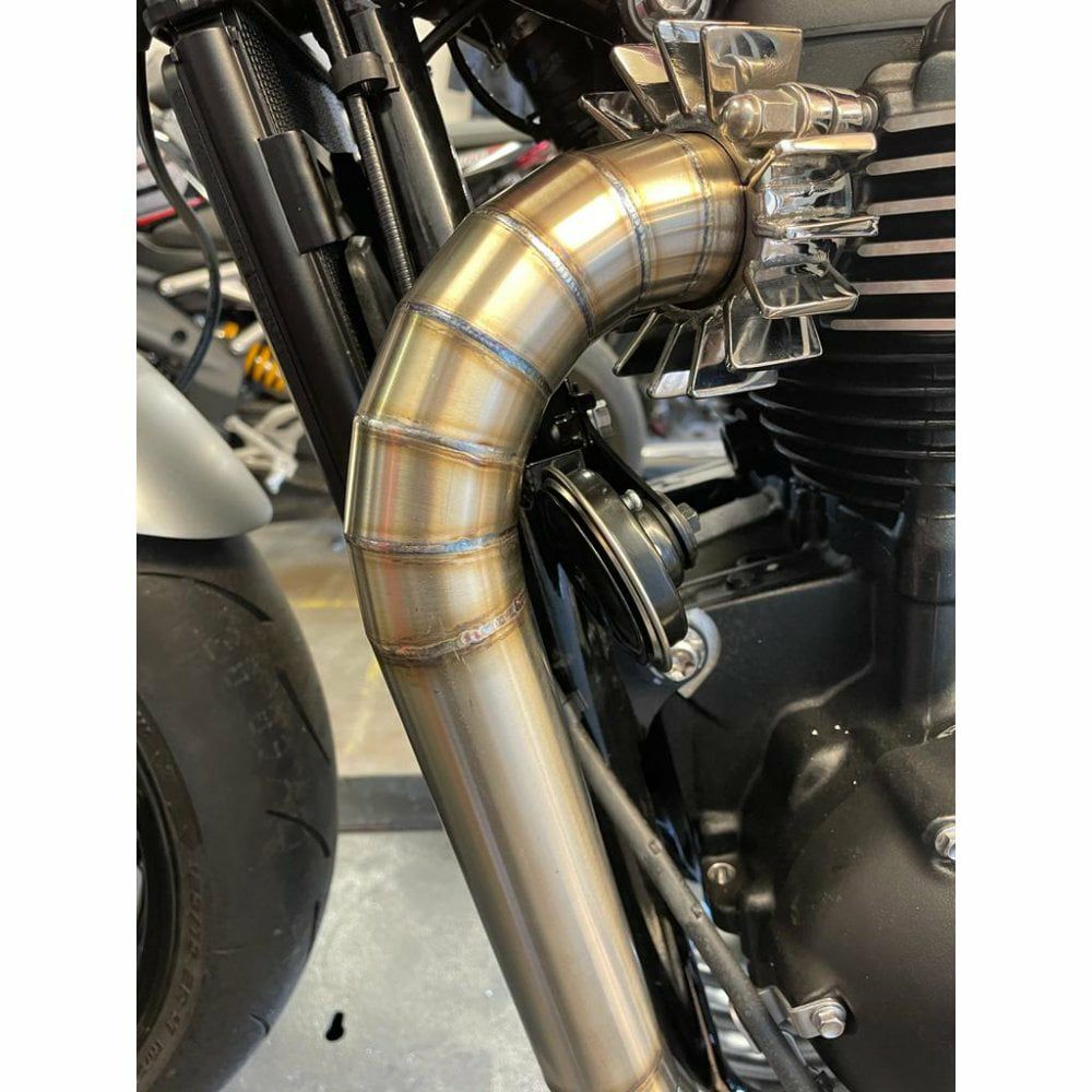 スピードツイン1200 スラクストン フルエキゾーストマフラー 