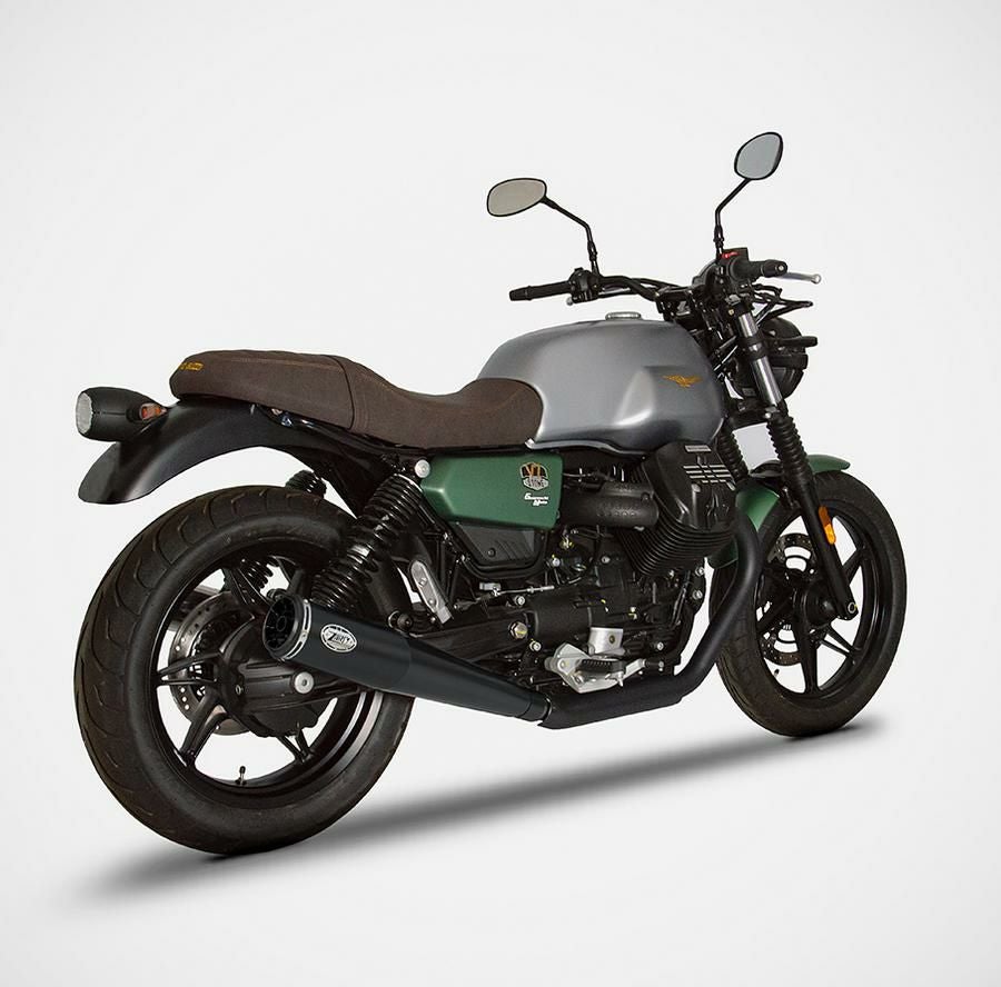MOTO GUZZI(モトグッチ) V7 850スリップオンマフラー ブラック
