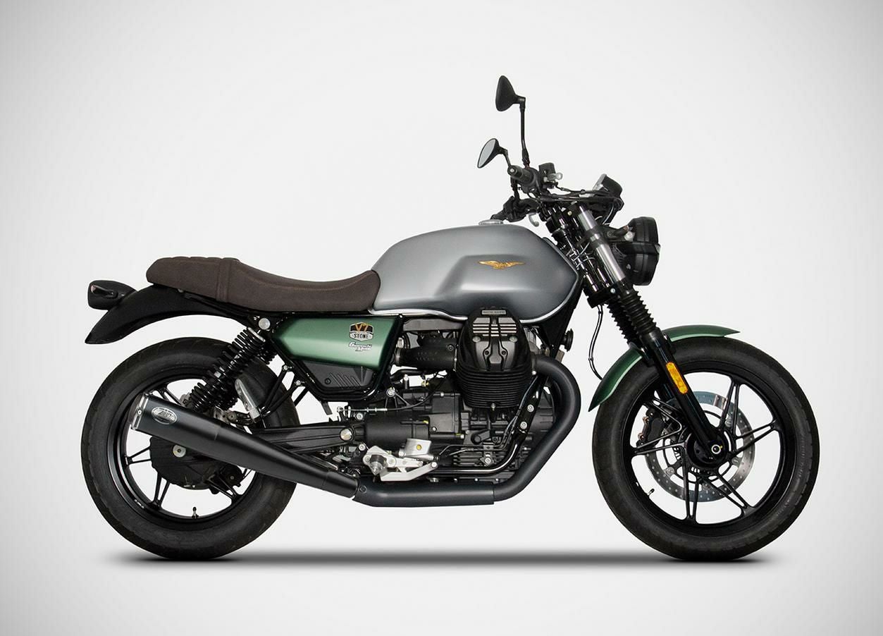 MOTO GUZZI(モトグッチ) V7 850スリップオンマフラー ブラック