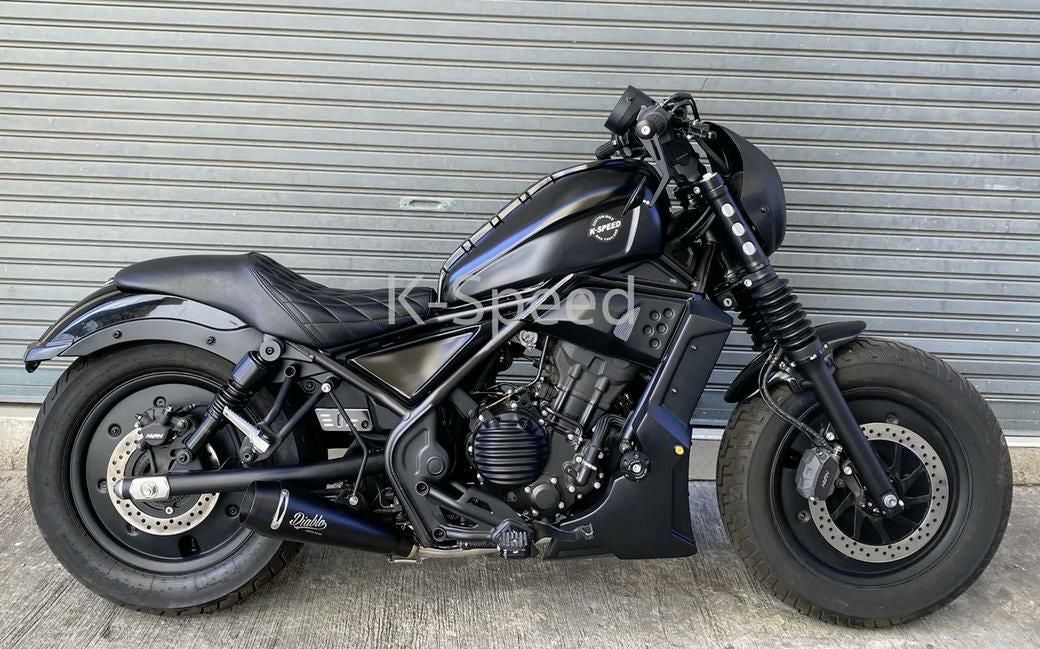 レブル250/300 フルエキゾーストマフラー ディアブロカスタム K-SPEED