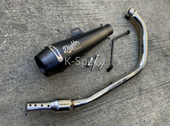 レブル250/300 フルエキゾーストマフラー ディアブロカスタム K-SPEED