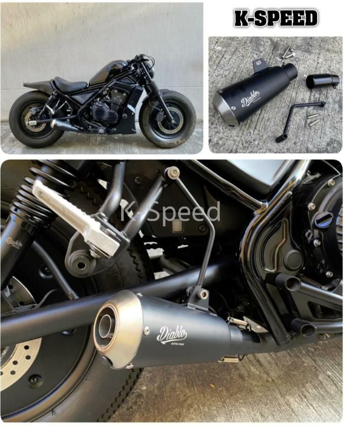 レブル500 -2020 スリップオンマフラー ディアブロカスタム K-SPEED