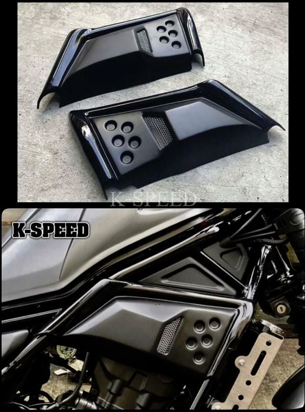 レブル250/300 サイドカバー エンジンカバー K-SPEED | バイクカスタム