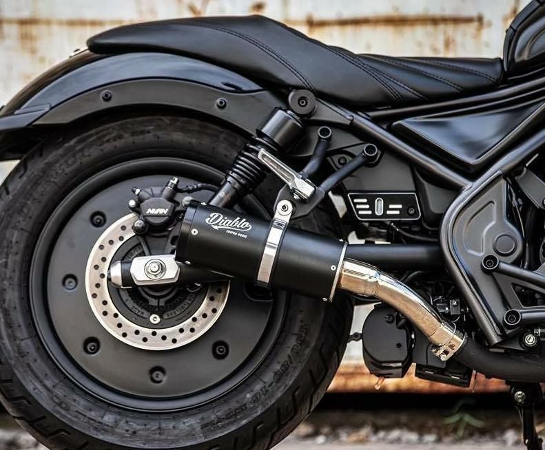 レブル250/300/500 エンジンカバーディアブロカスタム2 K-SPEED