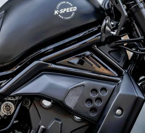 レブル250/300/500 タンクカバー ディアブロカスタム2 K-SPEED