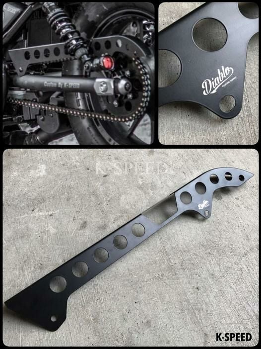 K-SPEED 0 1 チェーンカバー - for Rebel Diabolus & Parts レブル 