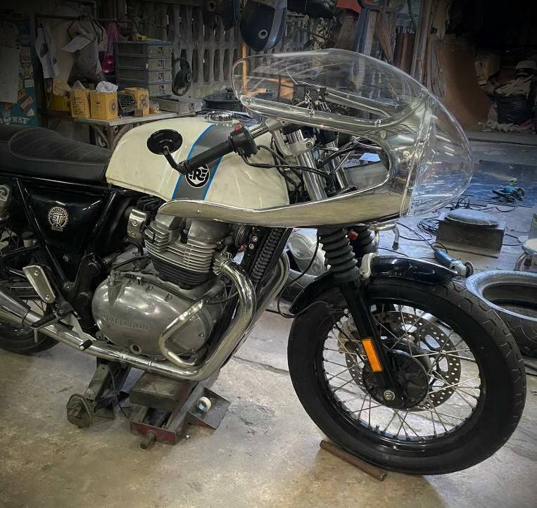 インターセプター/コンチネンタル GT 650 Rickman/Avonスタイル カウル