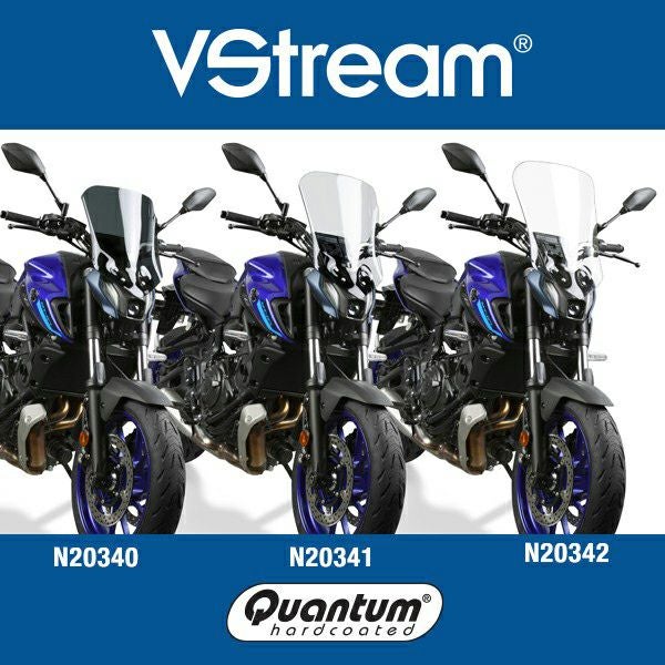 ヤマハ MT-07 VStream ミドル スクリーン ウインドシールド ライト