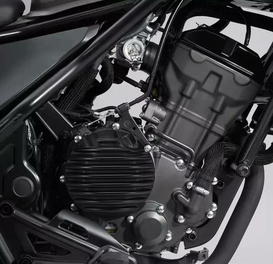 レブル250/300 20-22 エンジンカバー ブラック | バイクカスタムパーツ