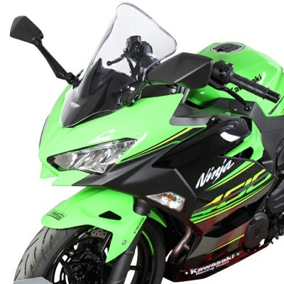 カワサキ ニンジャ 250/400 レーシングスクリーン(ブラック) MRA 