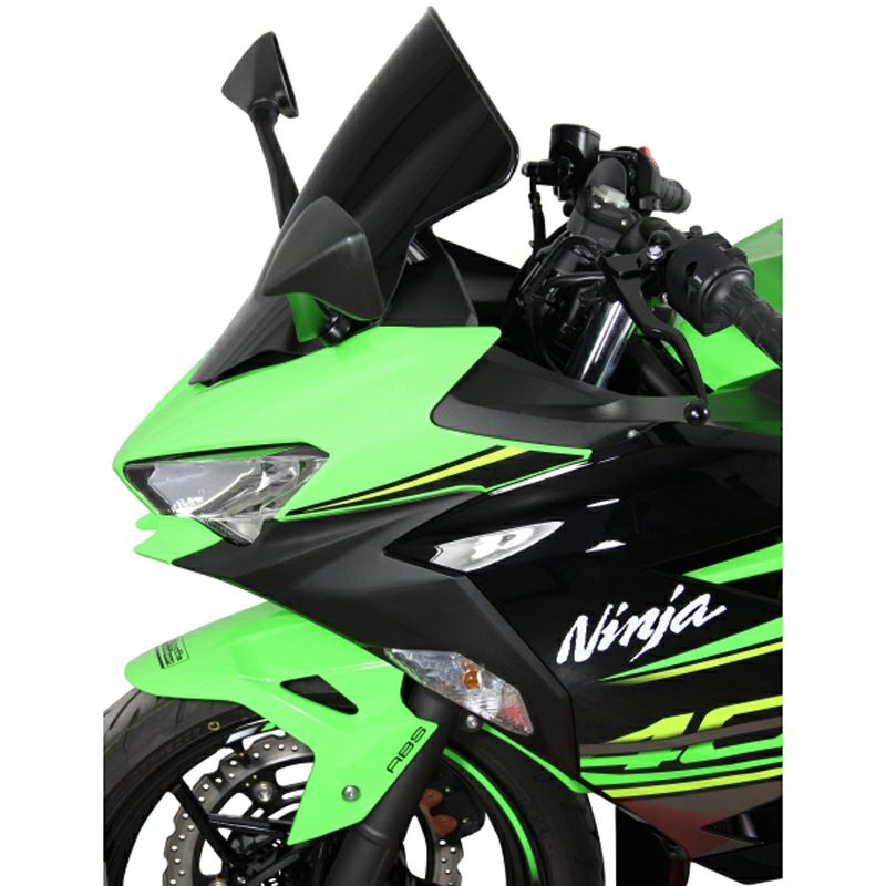 カワサキ ニンジャ 250/400 レーシングスクリーン(ブラック) MRA
