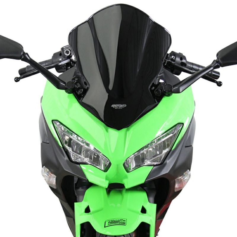 カワサキ ニンジャ 250/400 レーシングスクリーン(ブラック) MRA