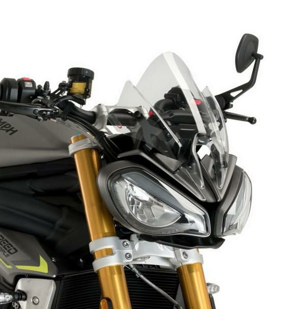 トライアンフ ストリートトリプル675 ウィンドスクリーン 黒 トライアンフ (Street Triple)ストリートトリプル|ウィンドシールド
