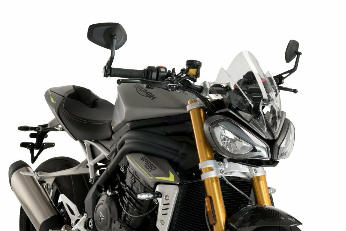 スピードトリプル1200RS スクリーン シールド クリア プーチ | バイク