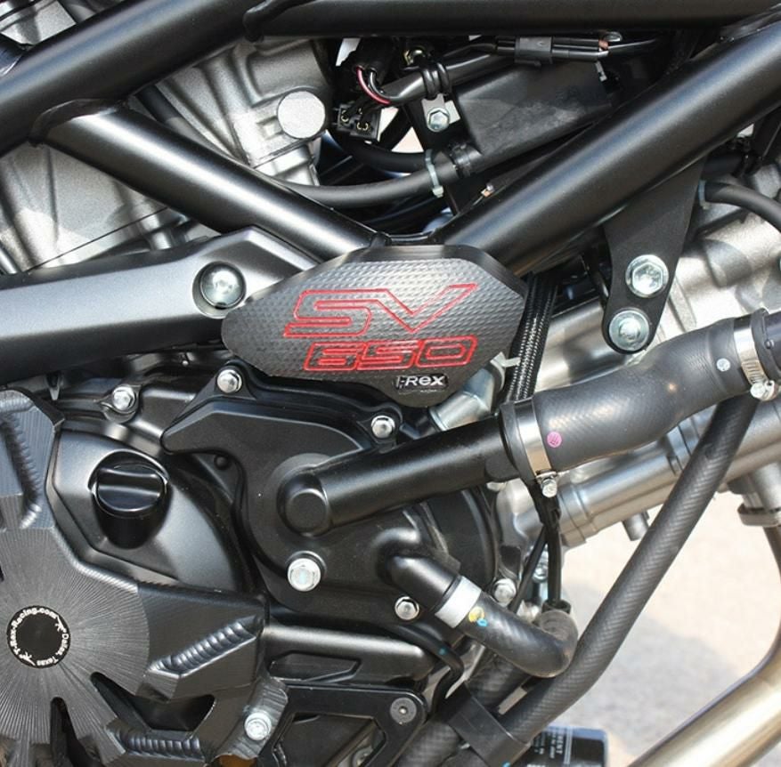 SV650/650X 16～ リアフェンダー/チェーンガード マットブラック Puig