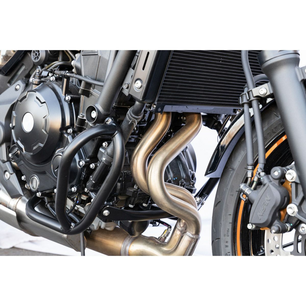 カワサキ Z650RS エンジンガード(マットブラック) KIJIMA_3