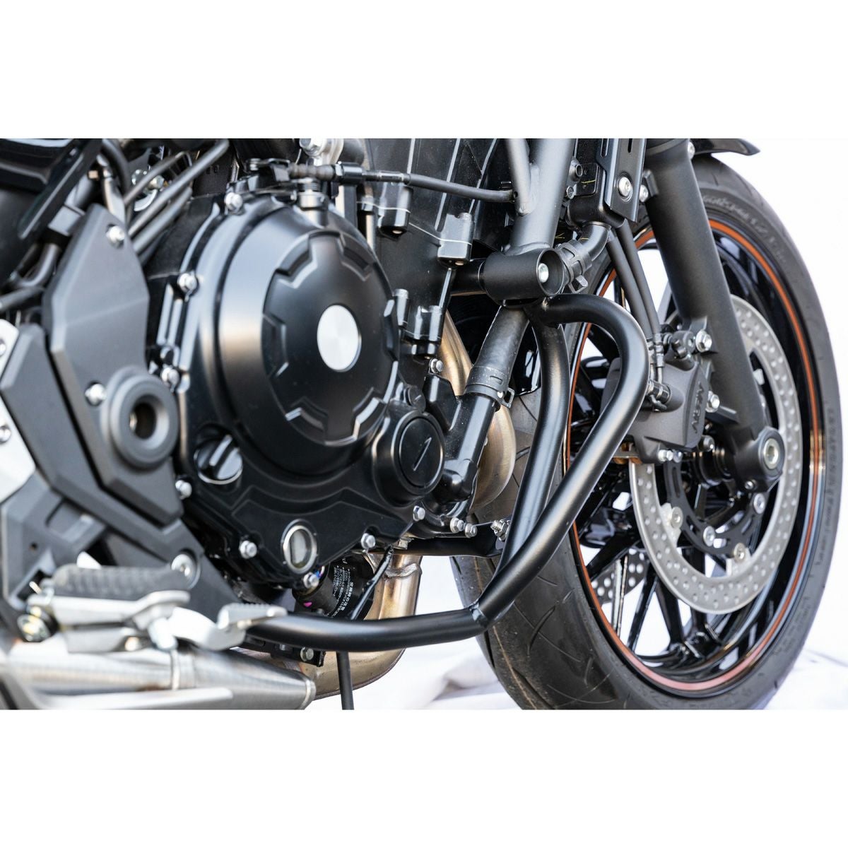 カワサキ Z650RS エンジンガード(マットブラック) KIJIMA_4