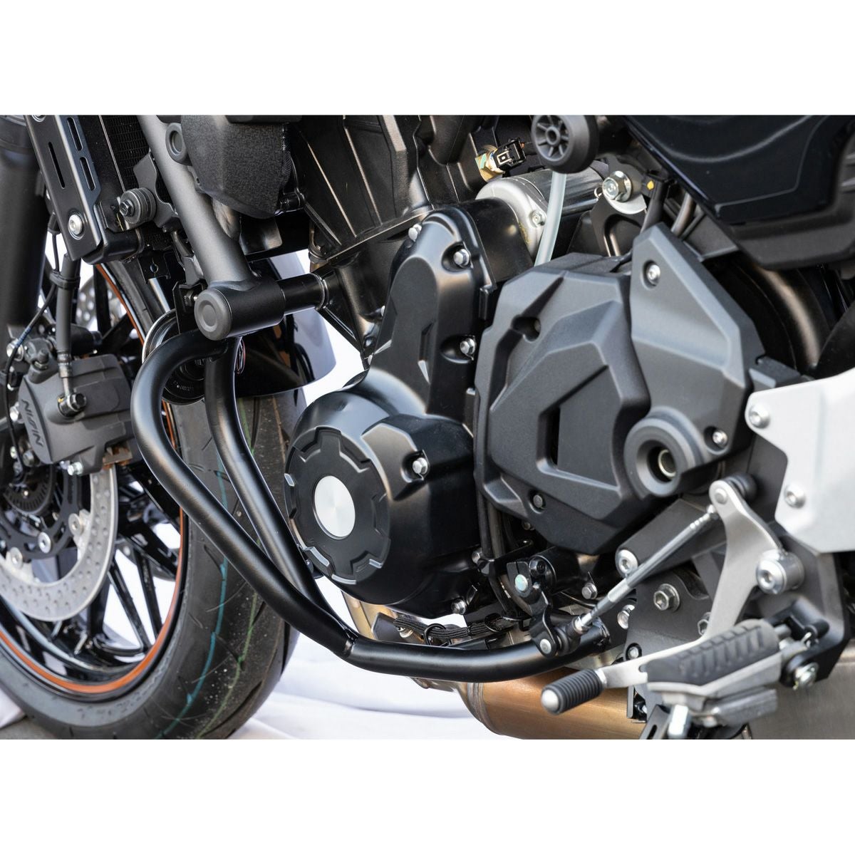 カワサキ Z650RS エンジンガード(マットブラック) KIJIMA_5