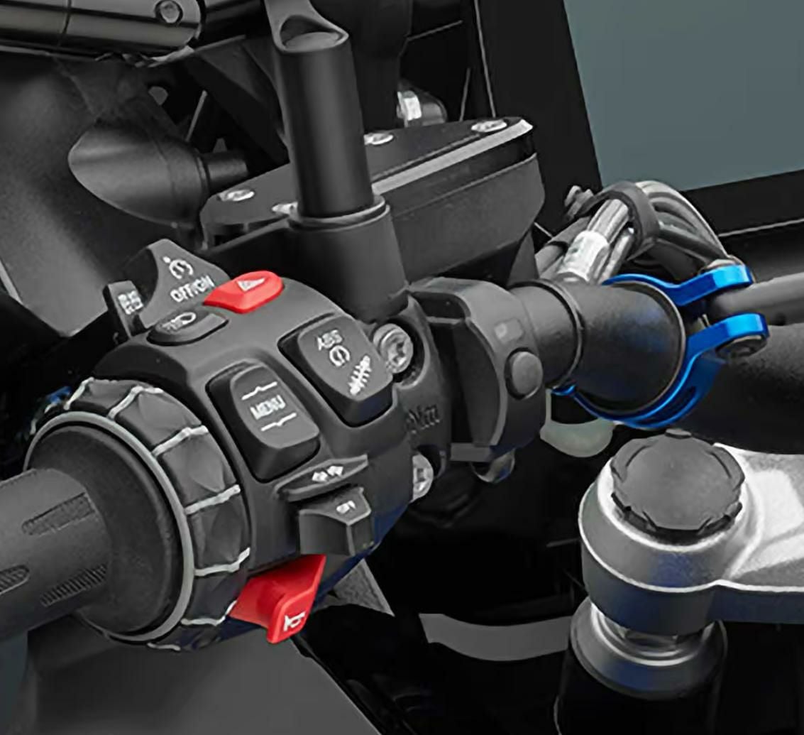 BMW R1250GS 汎用フォグライト ブラック リゾマ | バイクカスタム