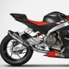 アプリリア RS660 フルエキゾースト マフラー レース用 カーボンヒートシールド付き ZARD_1