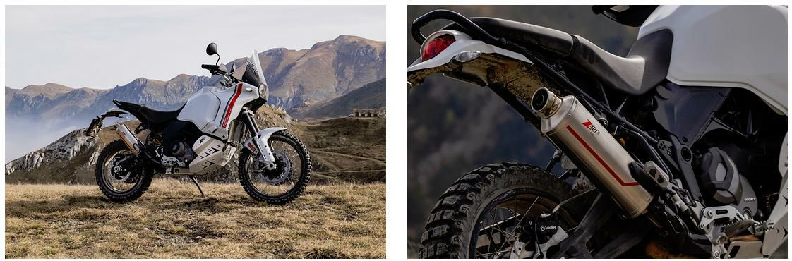 DUCATI デザートX 21- スリップオンマフラー 