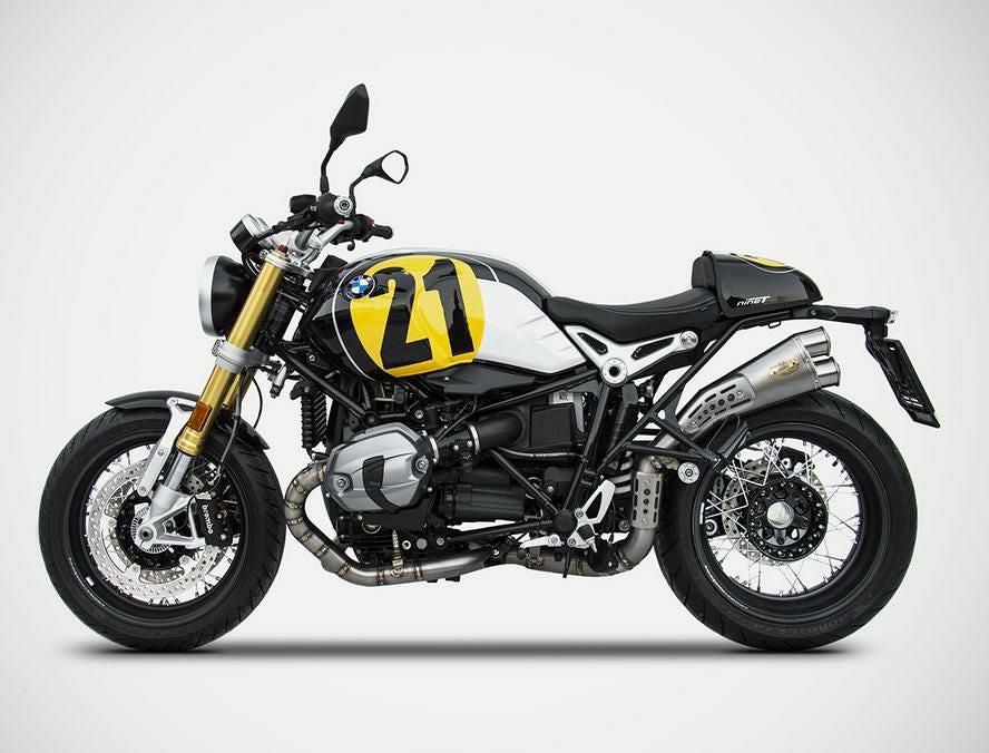 BMW RnineT 2021- ZARD スリップオンマフラー Eマーク付き | バイク