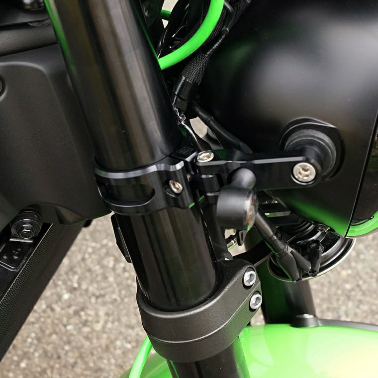 ⭐︎⭐︎⭐︎ 49mm 50mm フォーク ヘッドライトステー Wunderkind | バイクカスタム