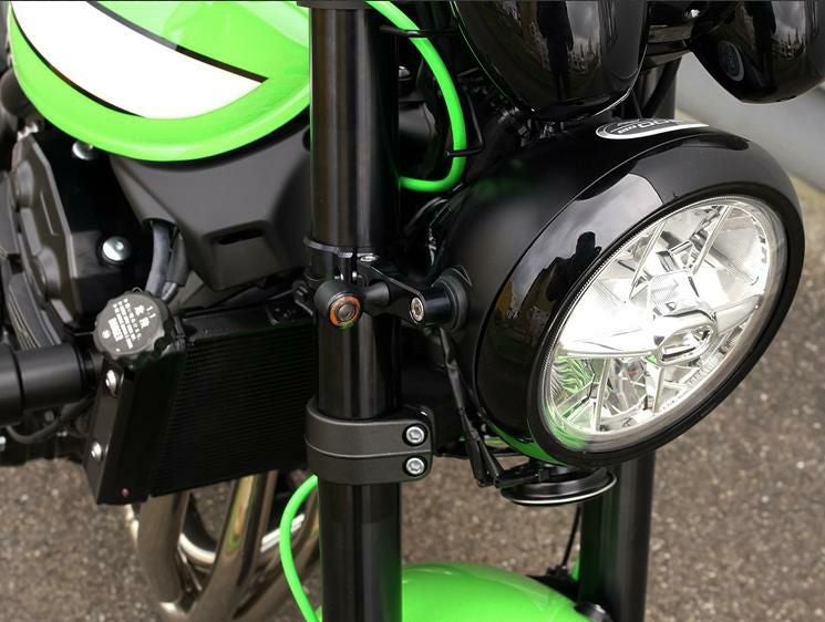 49mm 50mm フォーク ヘッドライトステー Wunderkind | バイクカスタム