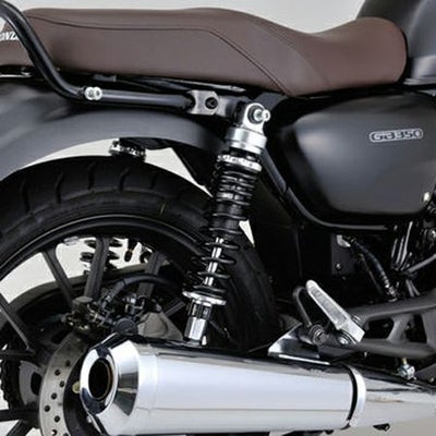 ホンダ GB350/GB350S アジャスタブル ローダウンリアショック(シルバー 