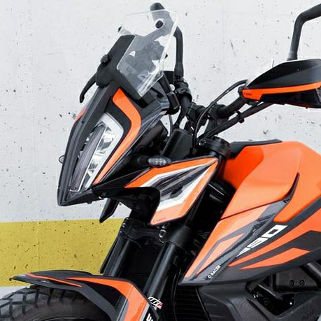 KTM 390アドベンチャー フロントサイドカウル ブラック C-RACER