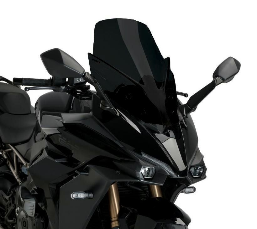 GSX-S1000GT 22- ツーリング ハイスクリーン ブラック Puig スズキ