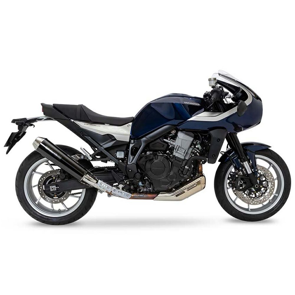 ホンダ HAWK11 NEO CLASSIC スリップオンマフラー JMCA(ブラックパール