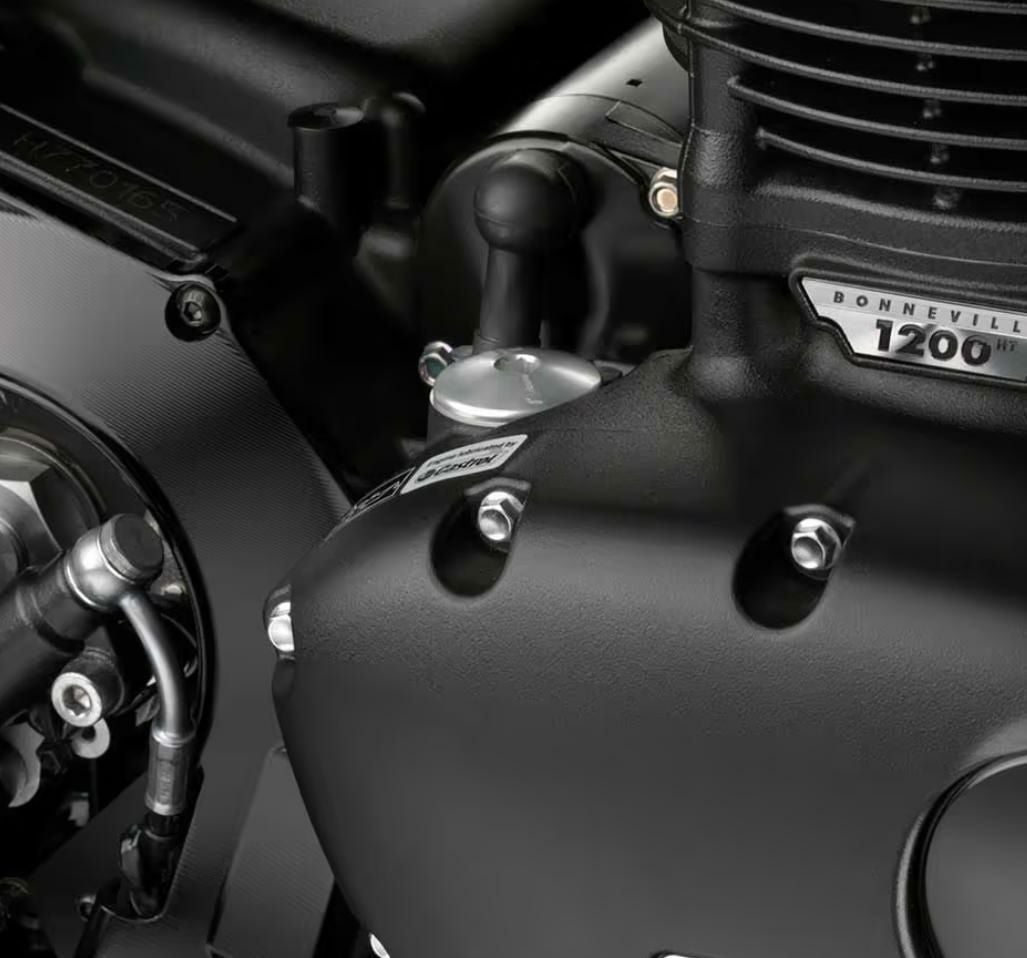トライアンフ ボンネビルT120 エンジンオイルフィラーキャップ リゾマ