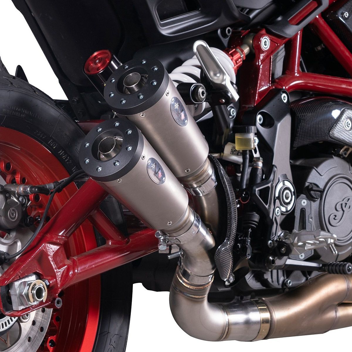 インディアン FTR 1200 THUNDER EURO4/EURO5 ツインチタン