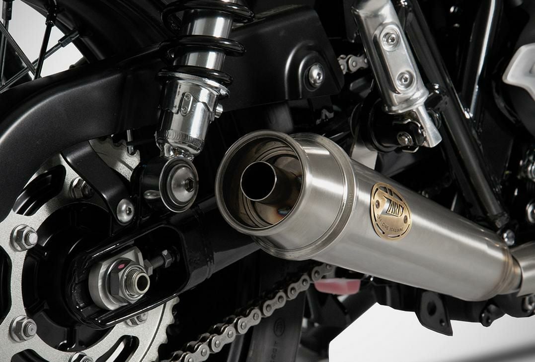ボンネビル T100/T120 (2021-2023) スリップオンマフラー Eマーク付き