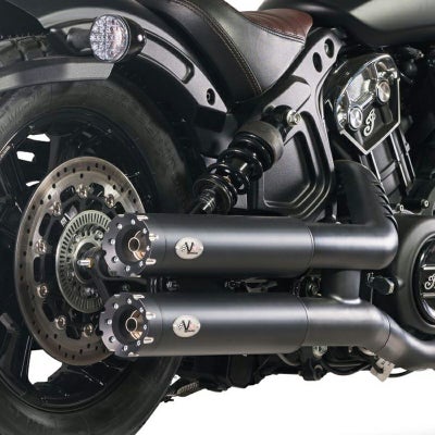 インディアン スカウトボバー REVOLVER EURO5 スリップオンマフラー 