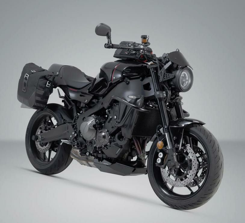 ヤマハ XSR900 2022- サイドバッグ ステー付 レジェンドギア ブラウン
