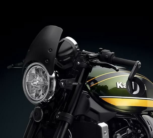 Z900RS アルミフロントカウル フェアリング ステーブラケット リゾマ