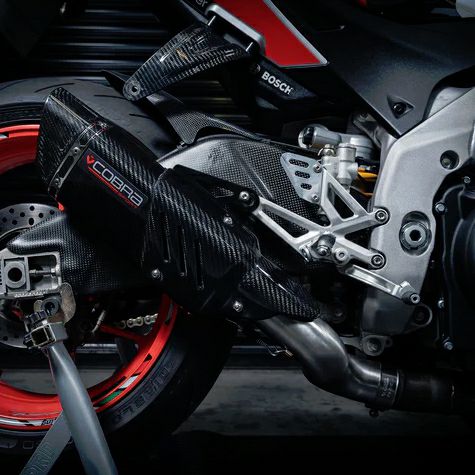アプリリア トゥオーノ(TUONO) V4 1100RR スリップオンマフラー 2017