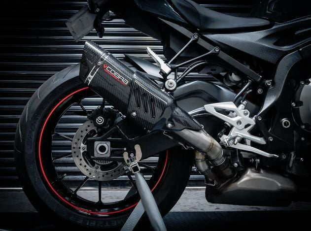 BMW S1000R 2017-20 スリップオンマフラー トライオーバルカーボン