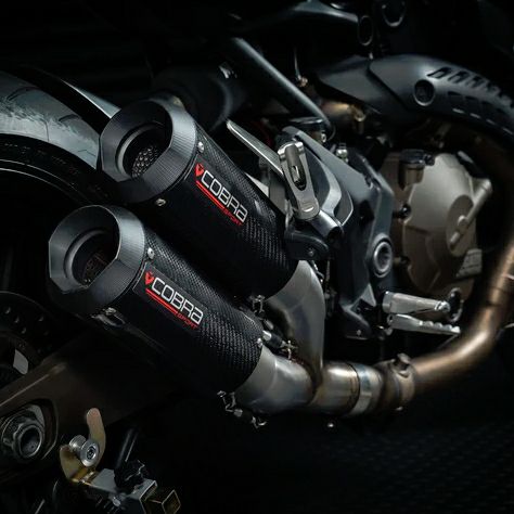 Ducati Monster 821 前期型 Cobra Sports マフラー Ducati Monster 821 (2018-20) Half System Performance Exhaust
