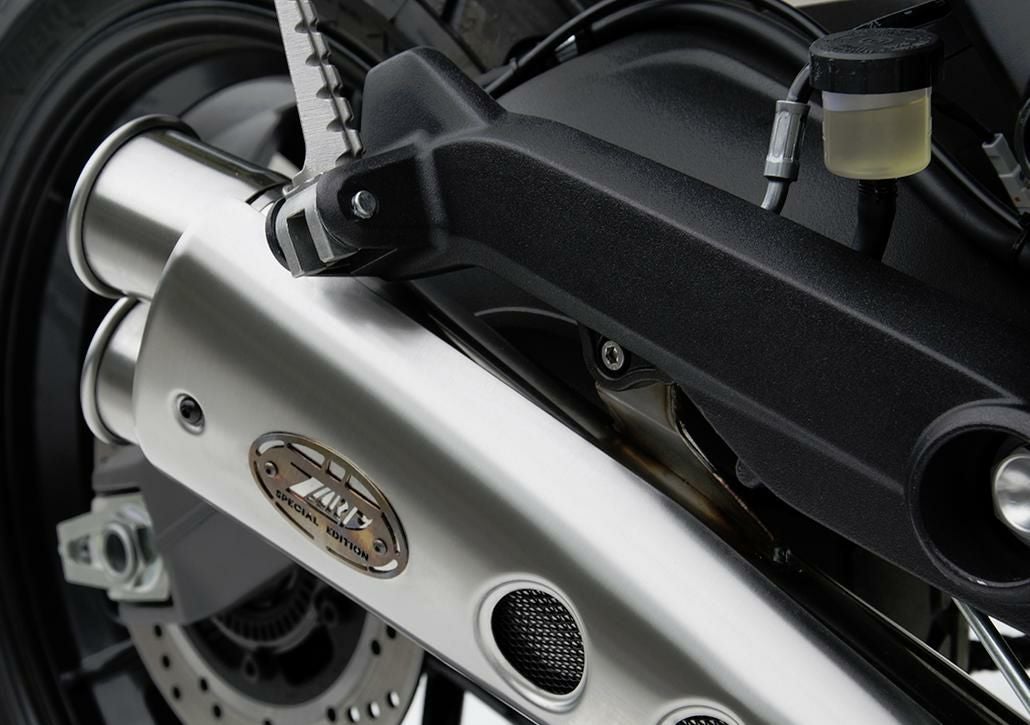 DUCATI スクランブラースリップオンマフラー 21-22 LOW MOUNTED レース