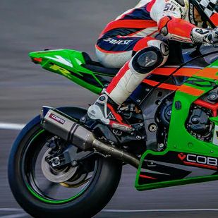 レガシー マフラーセット フルチタン メガホン 4-2-1 エンド焼き有 ZX-25R/SE(20-22) | System