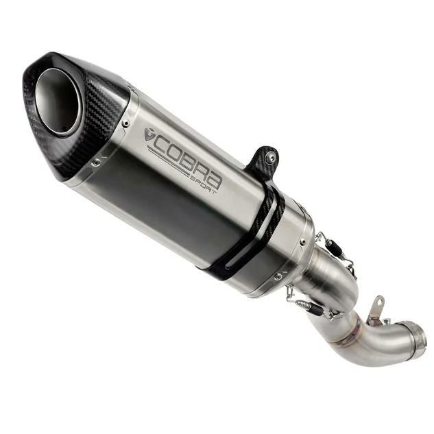 コブラ Kawasaki Ninja ZX-10R 2011-15 CS Racing Slip-on Exhaust (+1.3hp