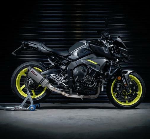 ヤマハ MT-10 2016-21 スリップオンマフラーチタン 