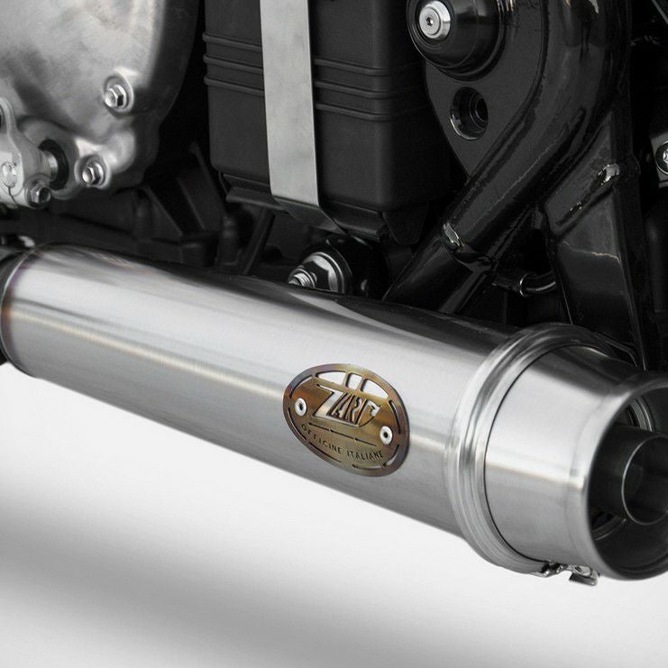 トライアンフ ボバー 2021-24 スリップオン マフラー サテン Eマーク