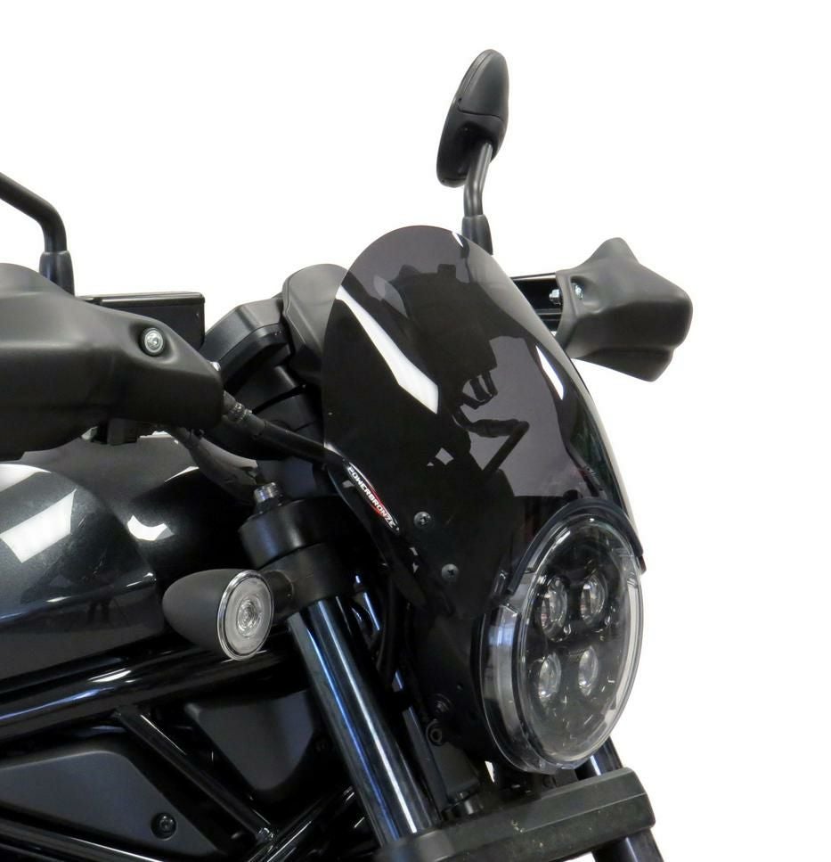レブル1100 スクリーン MRA (説明書あり) レブル1100 21- ツーリング スクリーン ブラック MRA | バイクカスタム