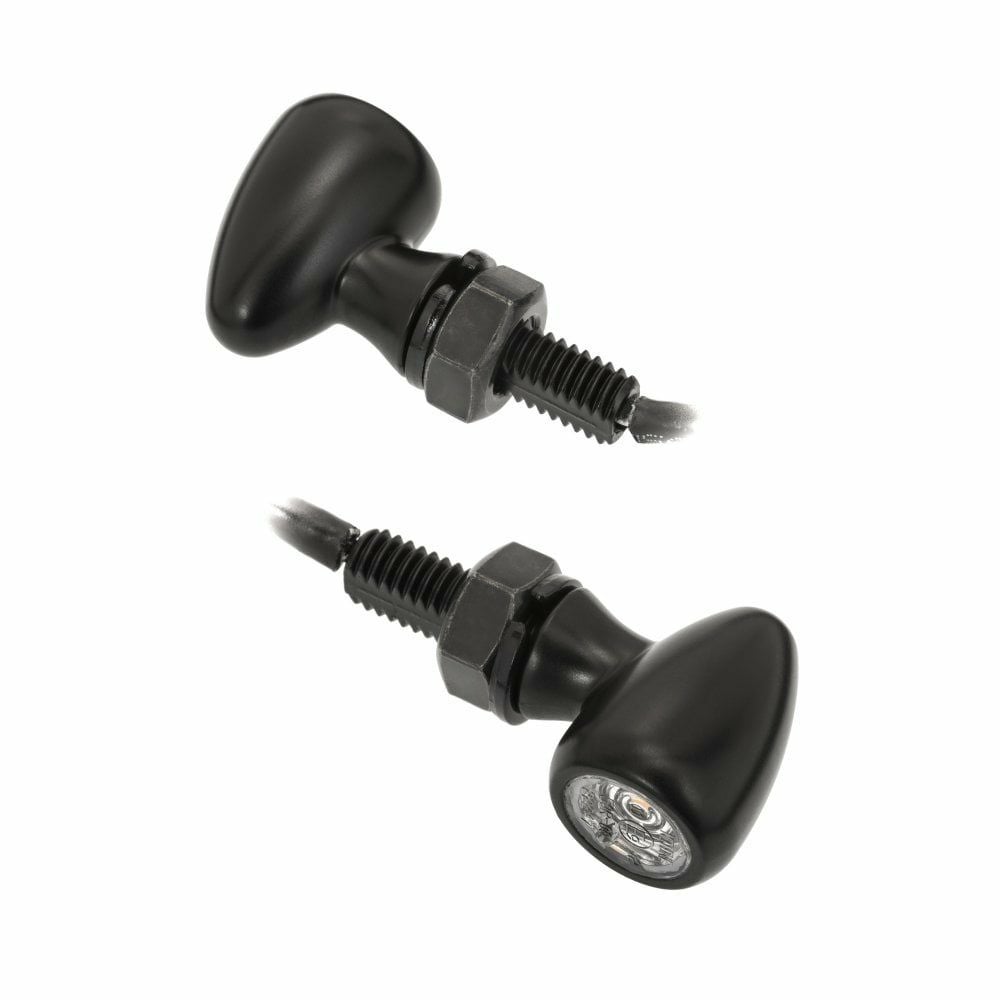 Motone LEDウインカー　PICO M8 汎用　4個　ハーネス付き 超小型LEDウインカー Eマーク付き車検対応 左右セット 