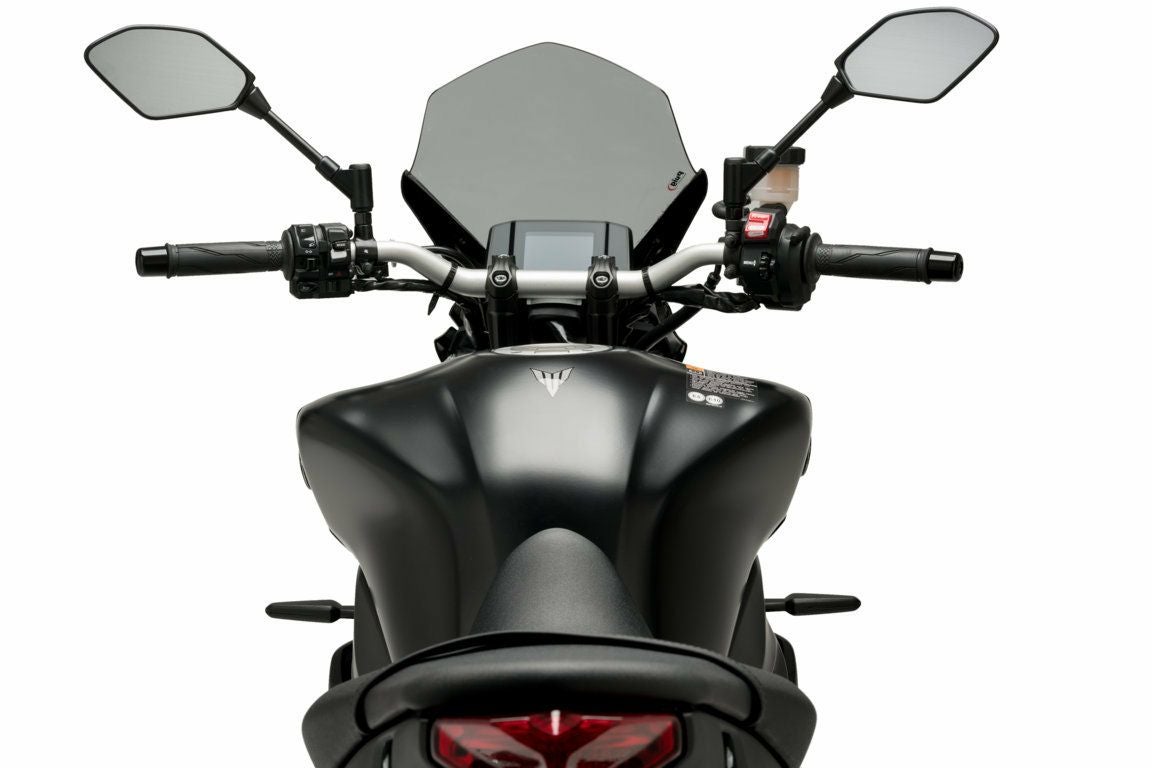 MT-09 2021- スクリーン ウインドシールド ツーリング スモーク プーチ